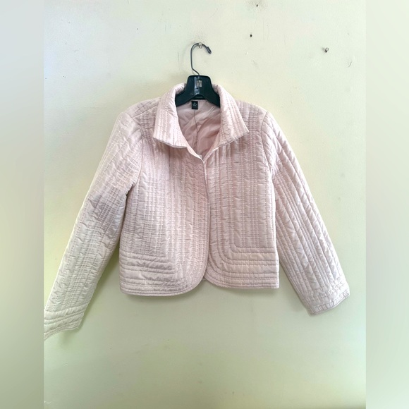 Ellen Tracy Jackets & Blazers - Elegant Cream Quilted Jacket